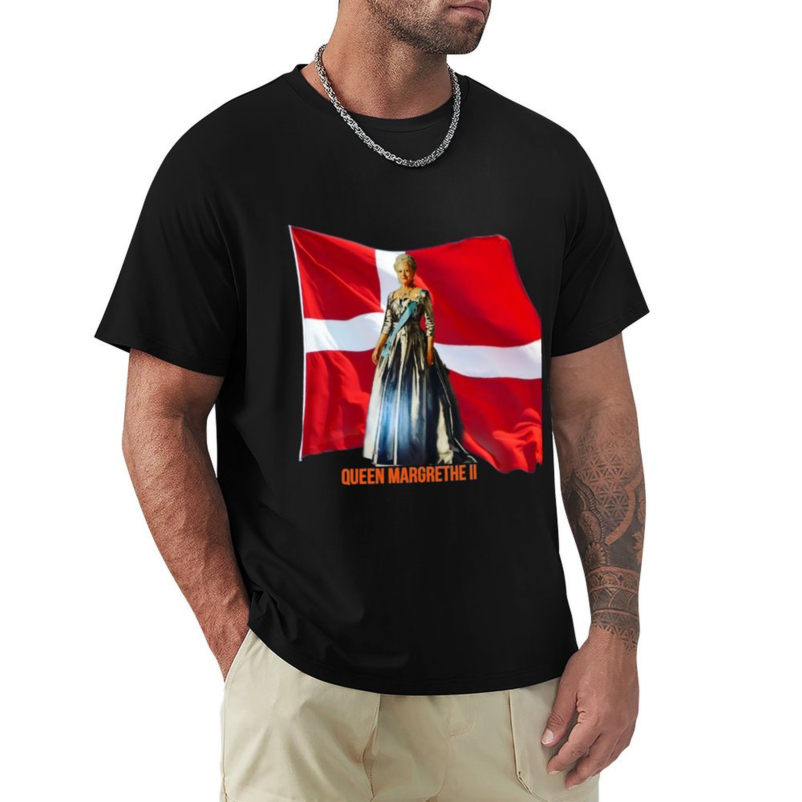 Queen Street Fashion - เสื้อยืดแฟชั่นสตรีทลำลองลายพระราชินีมาร์เก็ตที่ 2