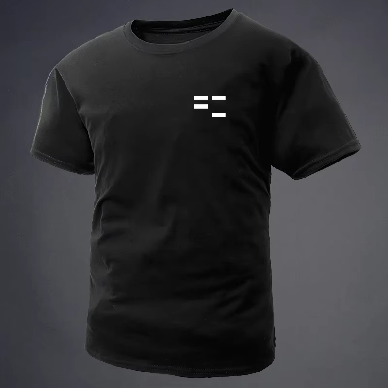 Street Fashion For Short Guys - เสื้อยืดแฟชั่นสไตล์ทหารรุ่นใหม่ปี 2026 เสื้อคอกลมแขนสั้นแนวสตรีทสไตล์ฝรั่งเศส-ลาวสำหรับฤดูร้อน เสื้อผ้าสไตล์เท่ห์สำหรับผู้ชาย