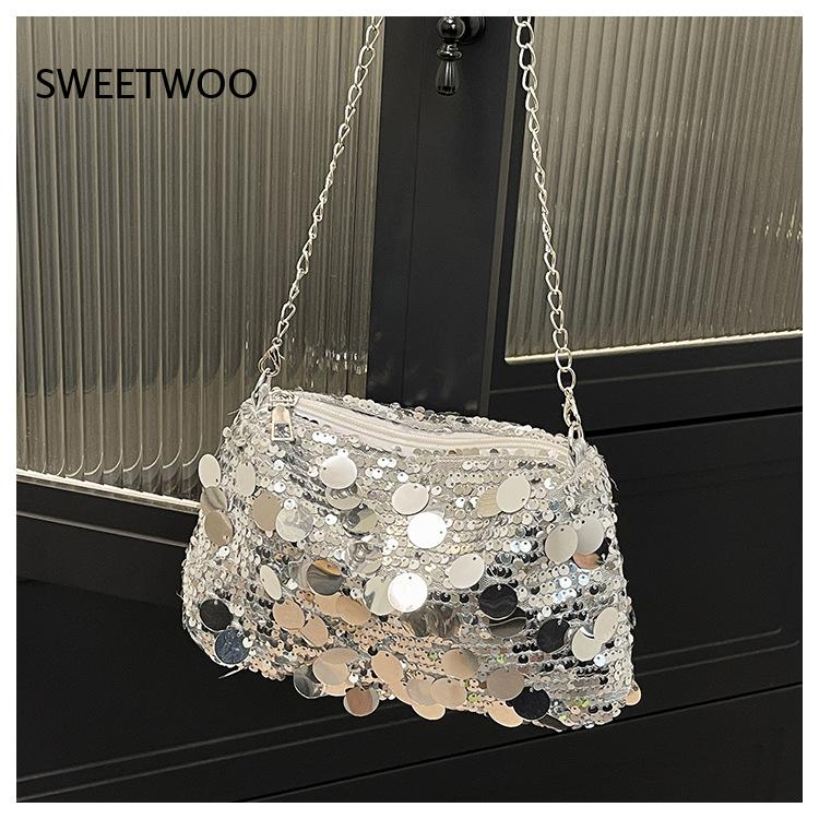 กระเป๋าสะพายข้างทรงถังขนาดเล็ก - Fashion Street Night บทวิจารณ์และราคา