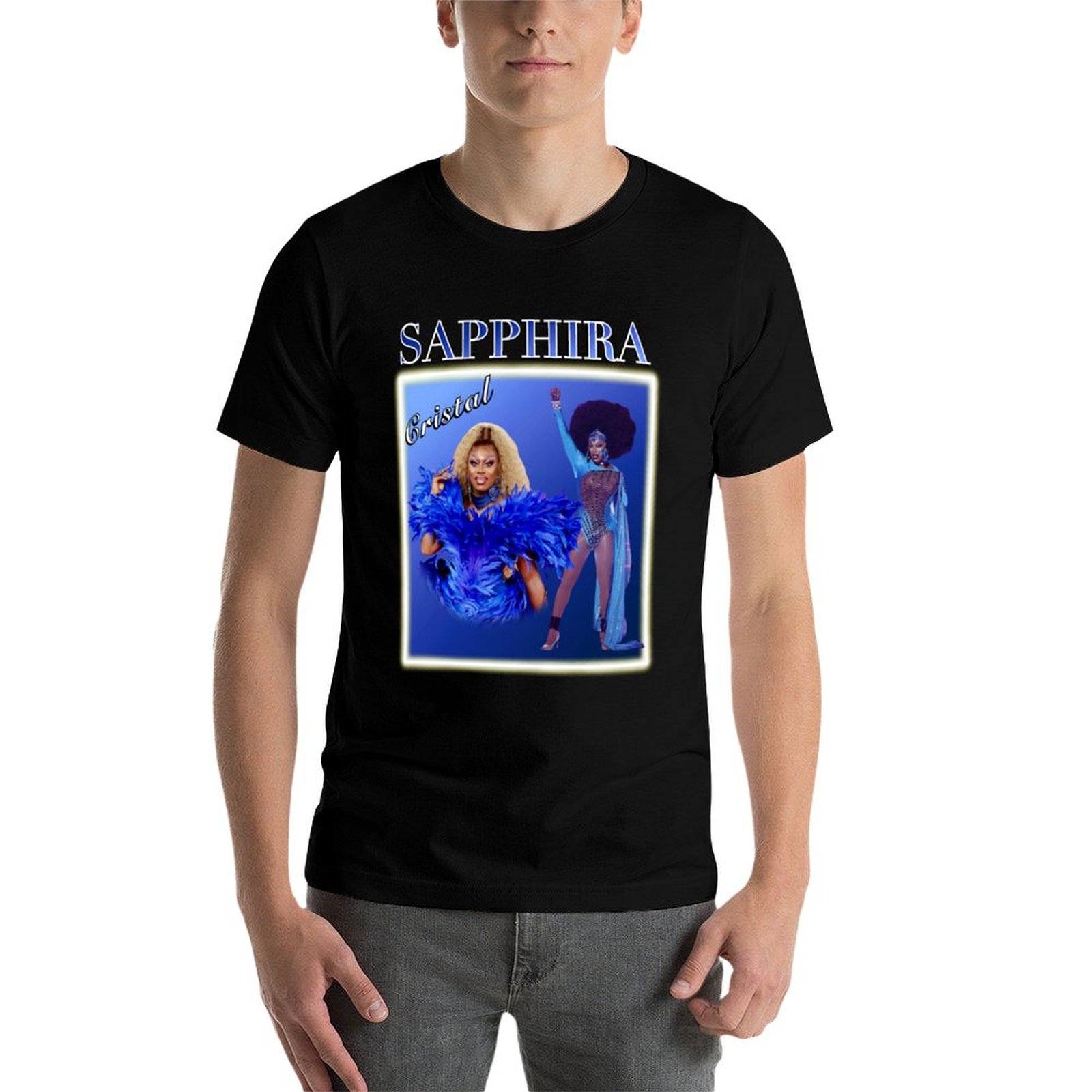 เสื้อยืด Sapphira Cristal Drag - Queen Street Fashion บทวิจารณ์และราคา