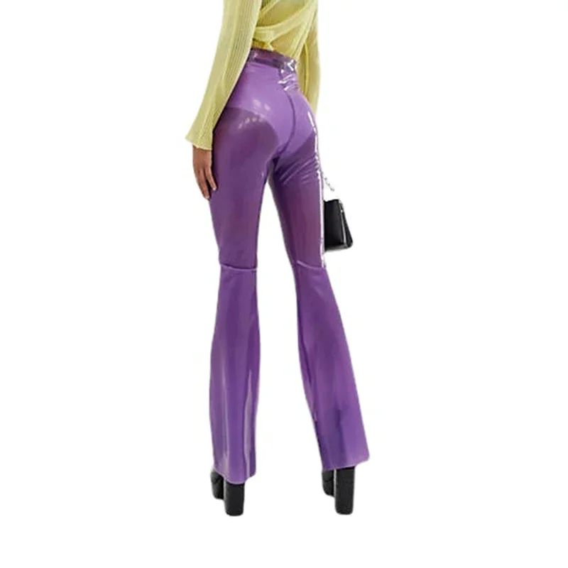 กางเกงขายาวพลาสติกใสสําหรับผู้ - Queen Street Fashion บทวิจารณ์และราคา