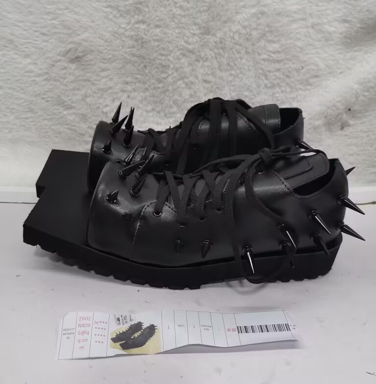 รองเท้าบูทหนังสีดำสำหรับผู้หญิ - Street Fashion Y2K บทวิจารณ์และราคา