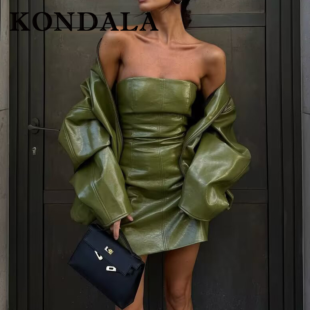 ชุดสตรีทแวร์สีเขียว KONDALA รุ - Fashion Street Night บทวิจารณ์และราคา