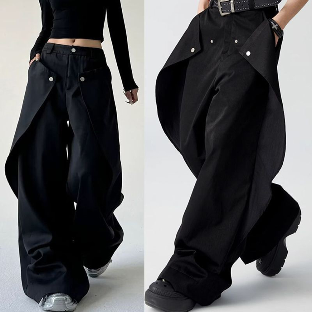 กางเกงบุรุษเย็บDouble-Layer Ca - Street Fashion Men 2025 บทวิจารณ์และราคา